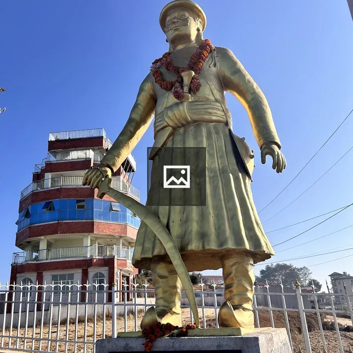 Statue and view tower