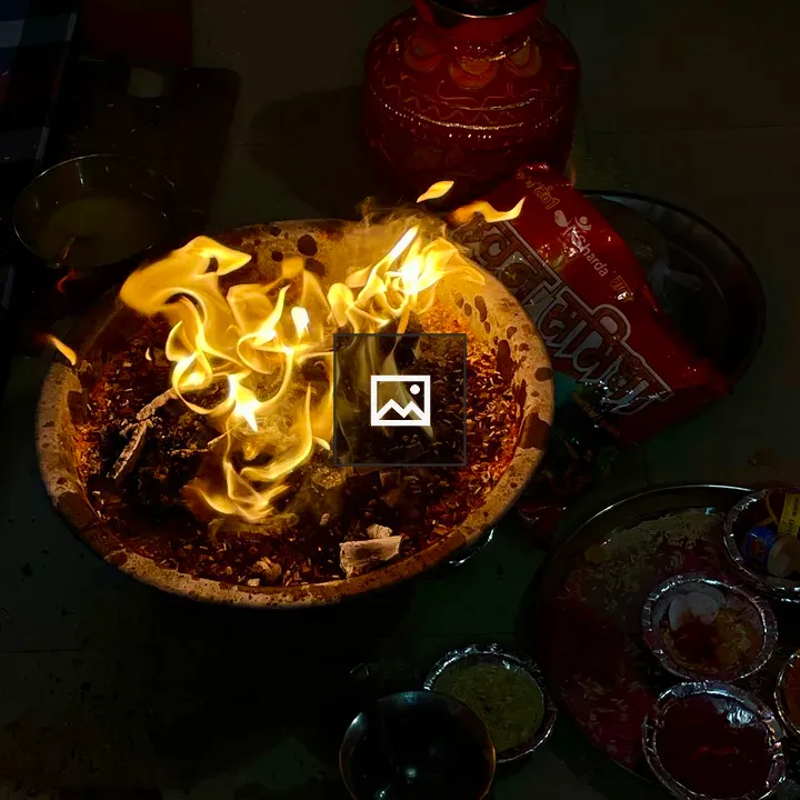 Fire Pooja Flame