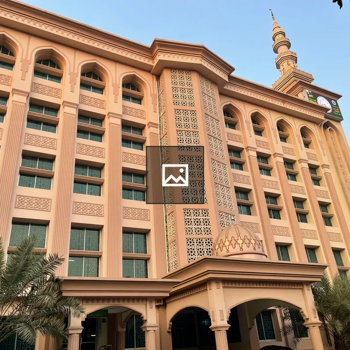 Islamic Building with Minaret