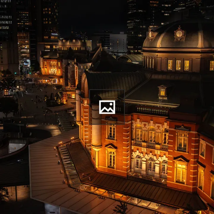 Marunouchi JR Tokyo Station Night View
