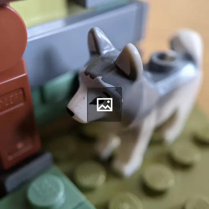 LEGO dog