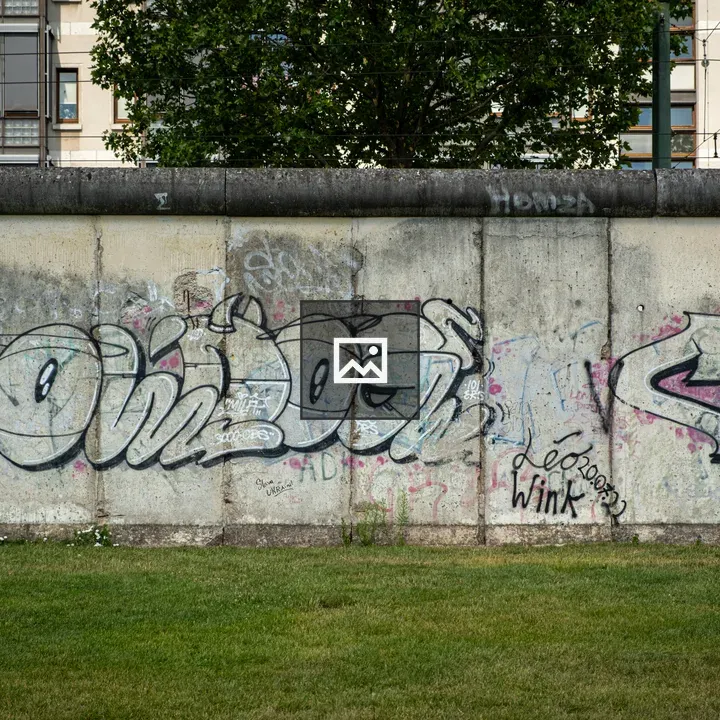 Berlin Wall Graffiti Section