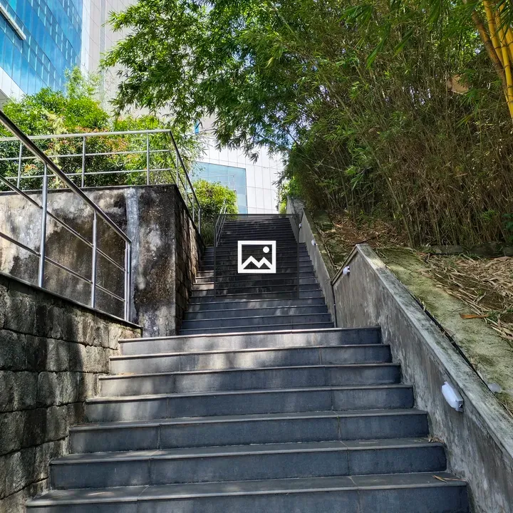 Stair passage to a tower