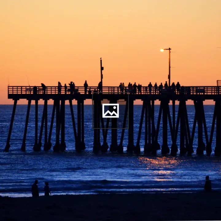 Pismo Beach Pier at Sunset
