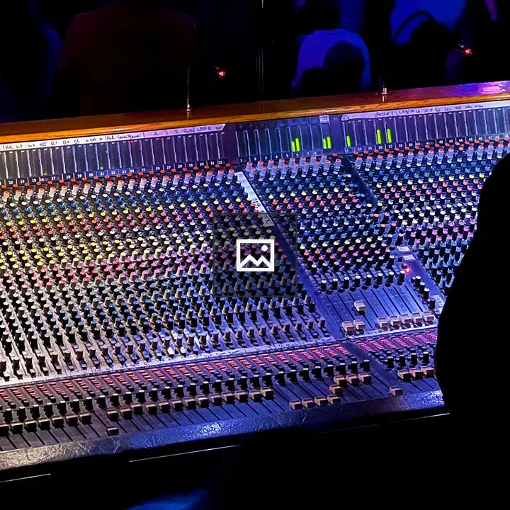 Live Music Sound Board