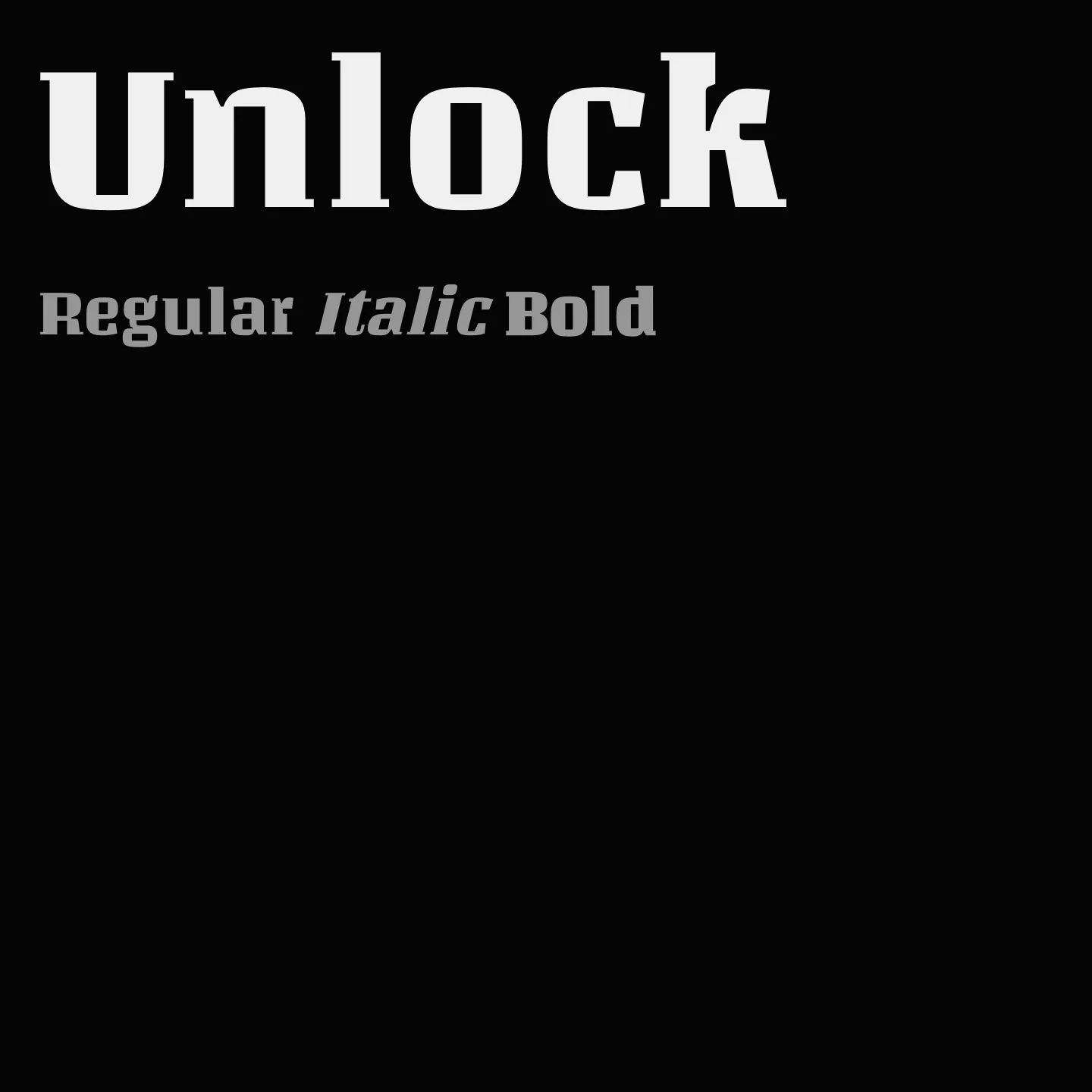 Unlock