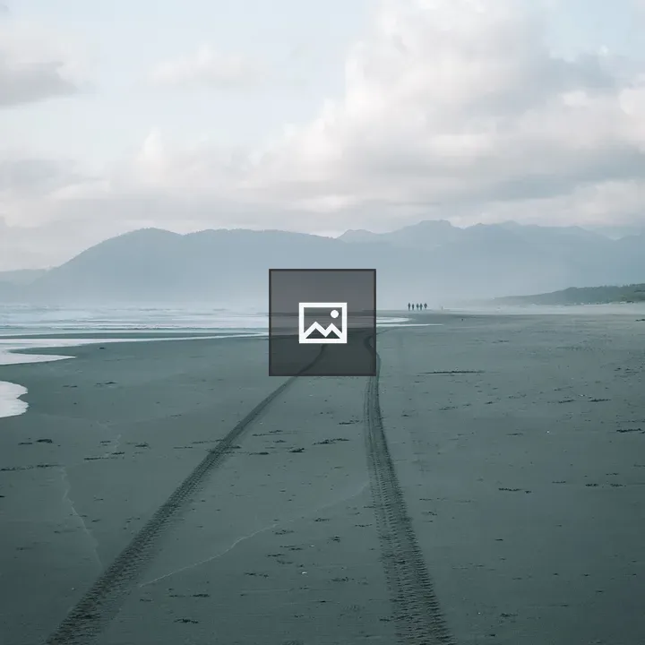 Beach scene on Oregon coast