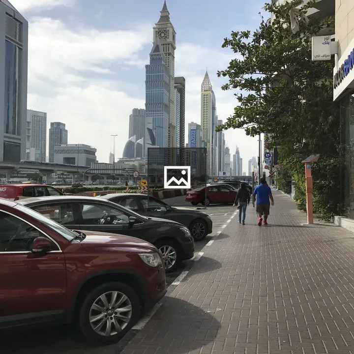 Dubai City Architecture and Vehicles