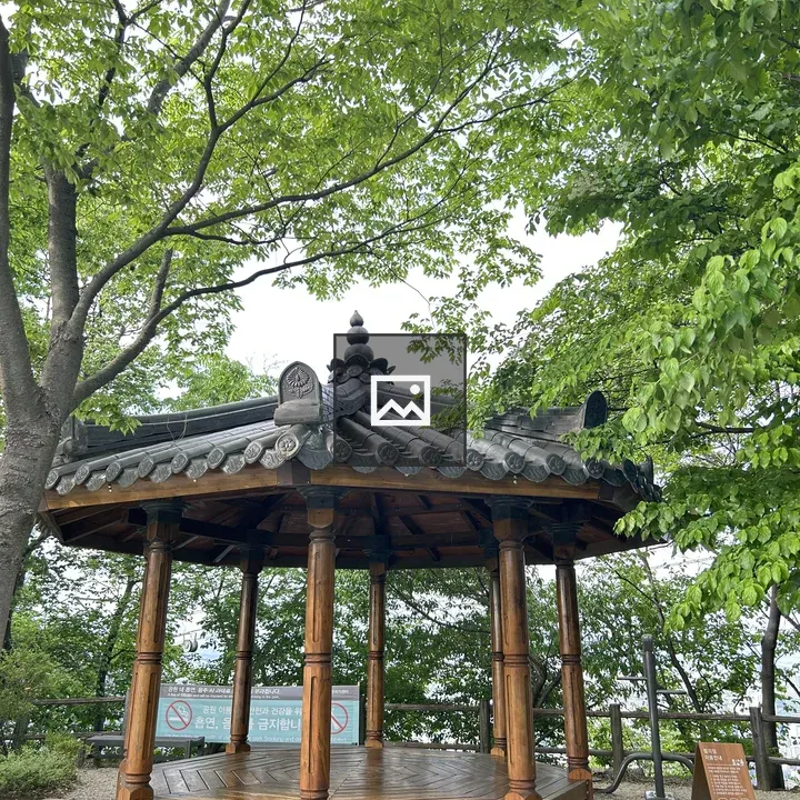 Traditional wooden gazebo