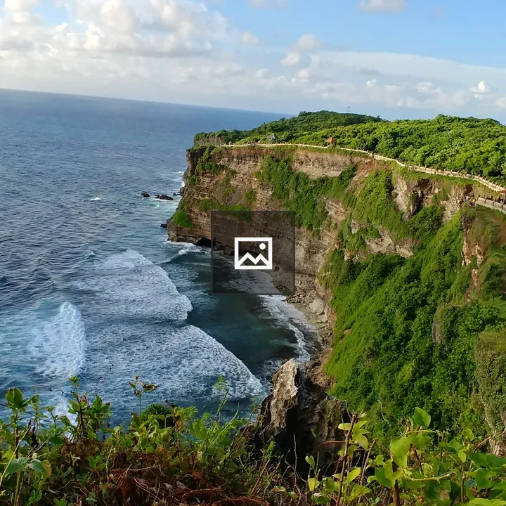 Sea Side Cliff and Ocean