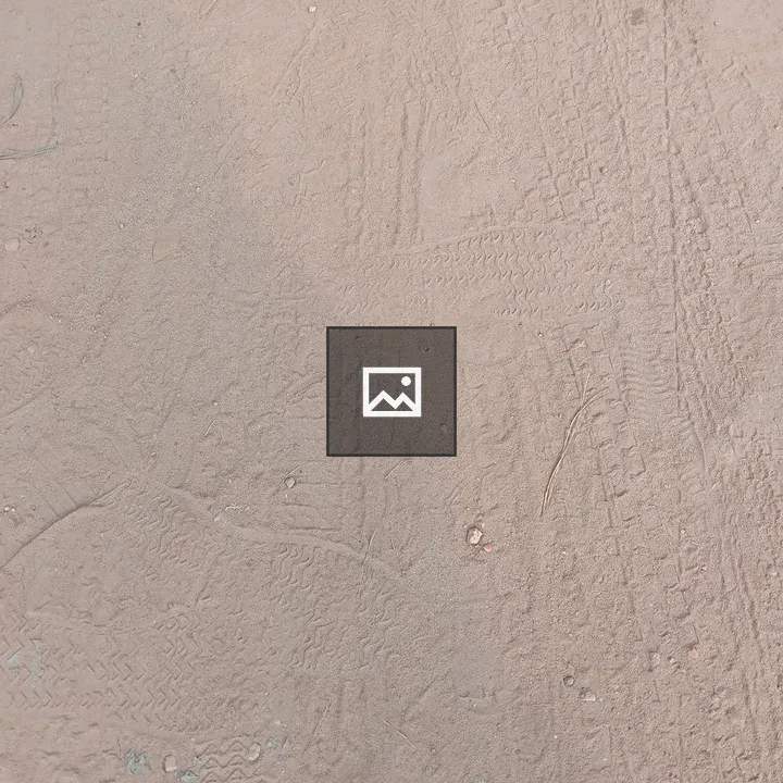 Sandy Surface with Tire Treads
