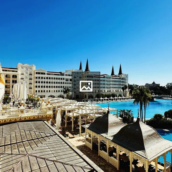 Swimming pool at Titanic Mardan Palace