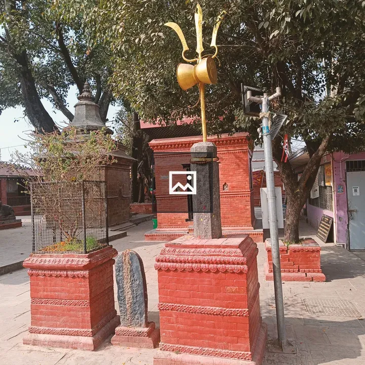 Tridents and drum of Lord Shiva