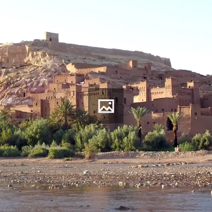 Aît Benhaddou scene