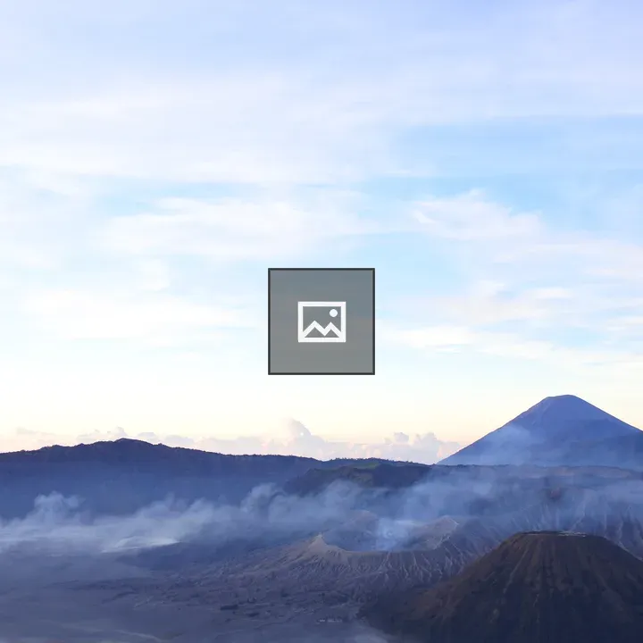 Bromo Mountain Scene