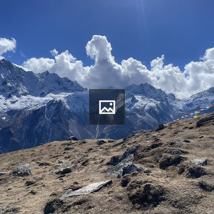 Langtang Himalayas view