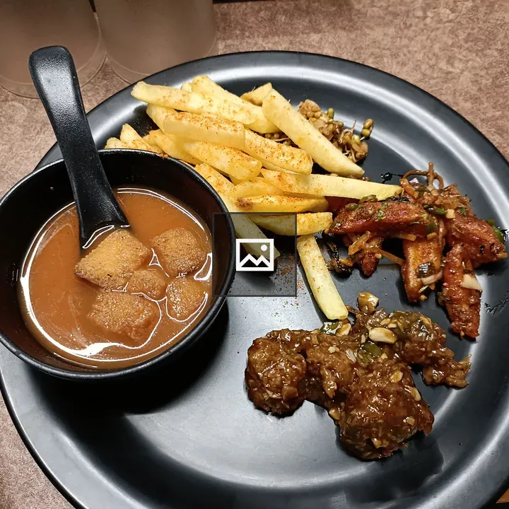 Assorted Fried Food on Plate