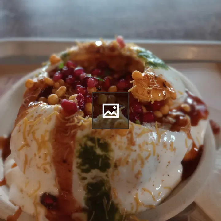Raj Kachori close-up