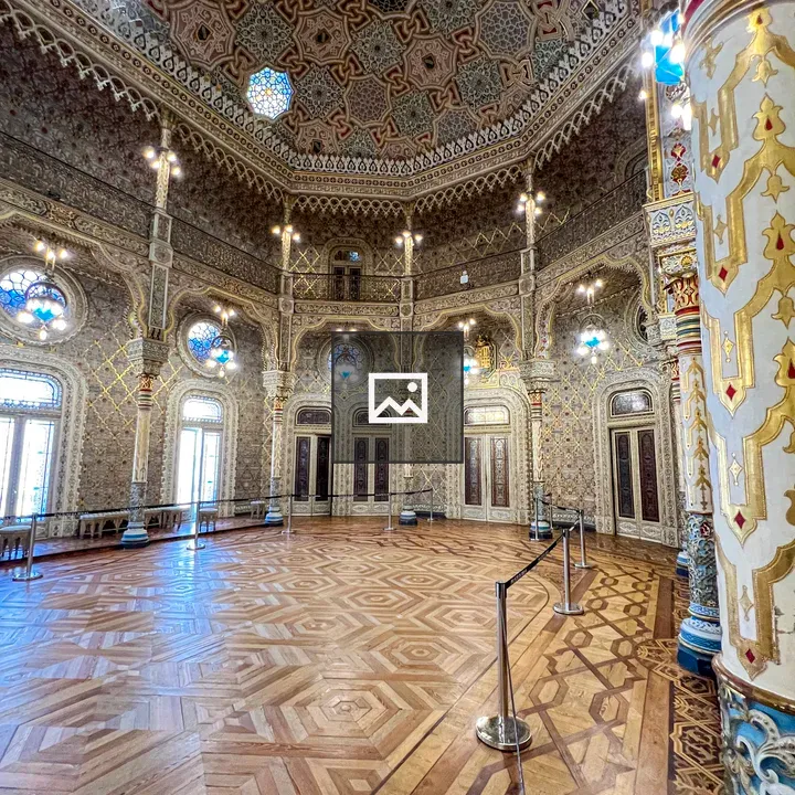 Arab Room Interior at Palacio da Bolsa