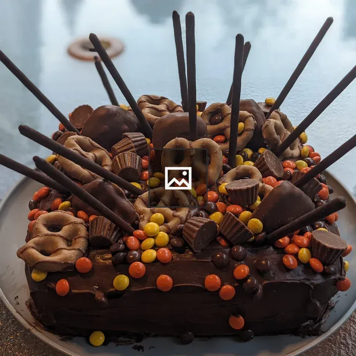Decadent chocolate cake