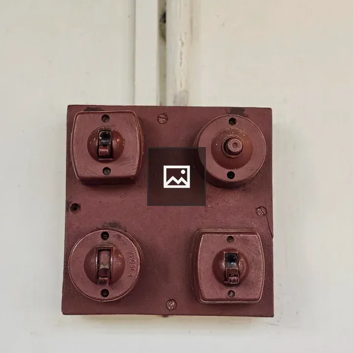 Old-Style Electrical Switchboard