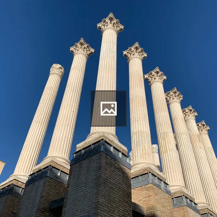 Roman Columns at Córdoba Temple