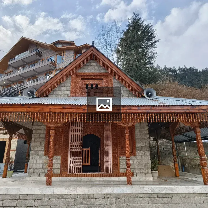 Himalayan Temple in Kath-Kuni Style