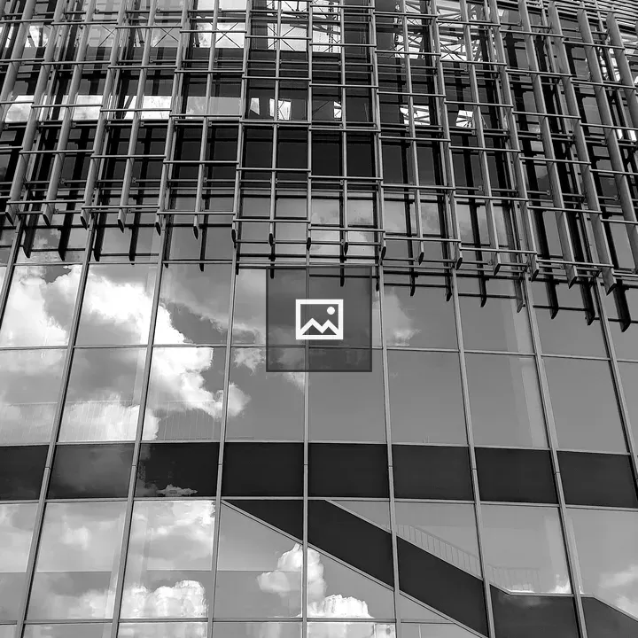 Modern glass building exterior