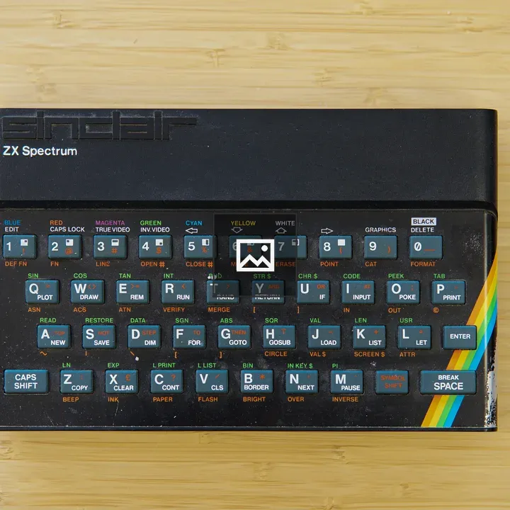 ZX Spectrum 48K on Table