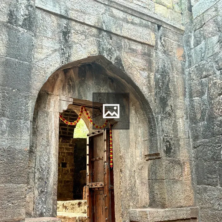 Stone Archway to Interior Door