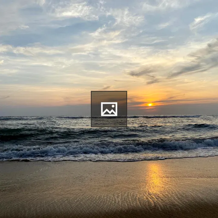 Sunset View from the Beach