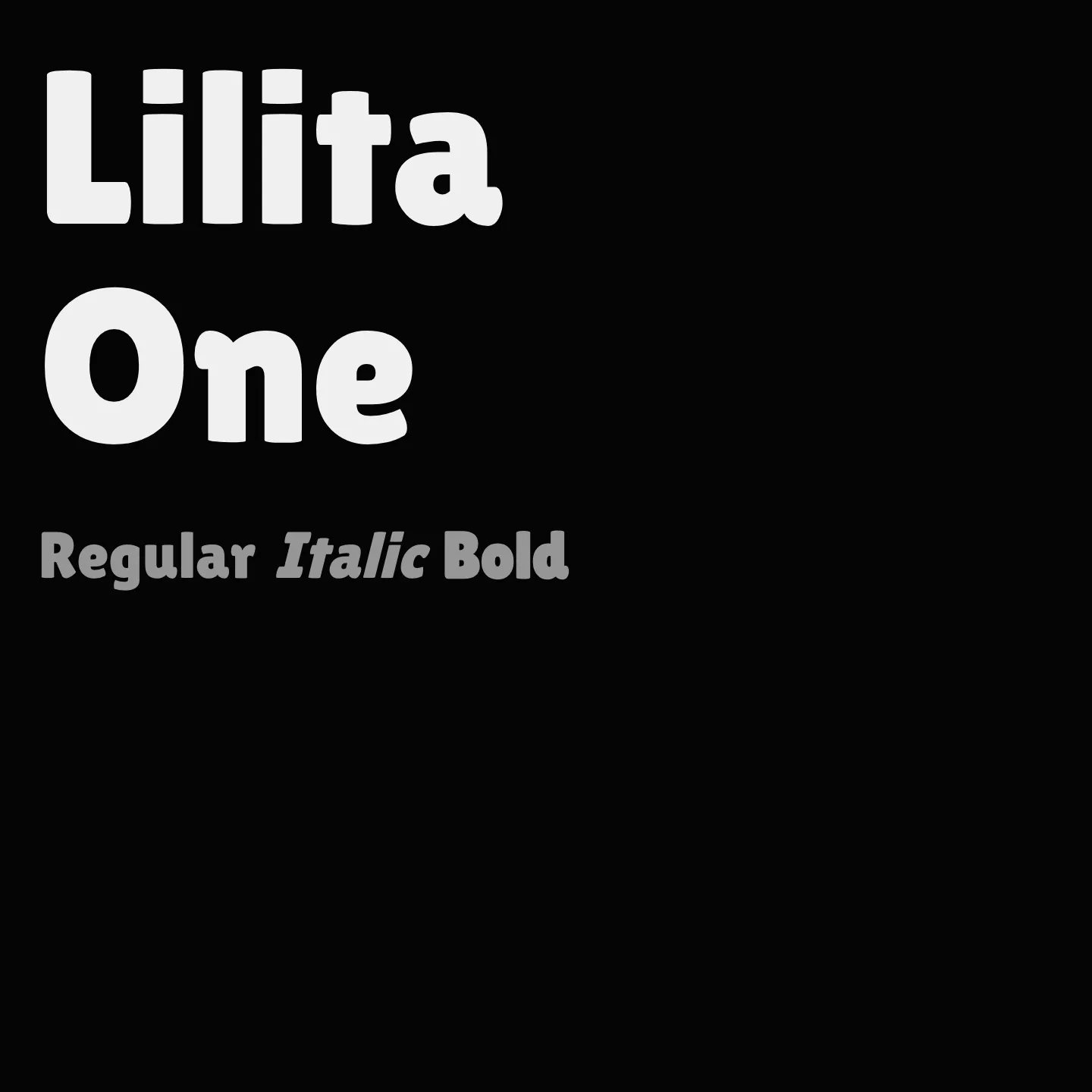 Lilita One