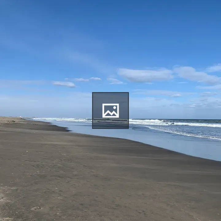 View from Furudokoro Beach toward Choshi Offshore