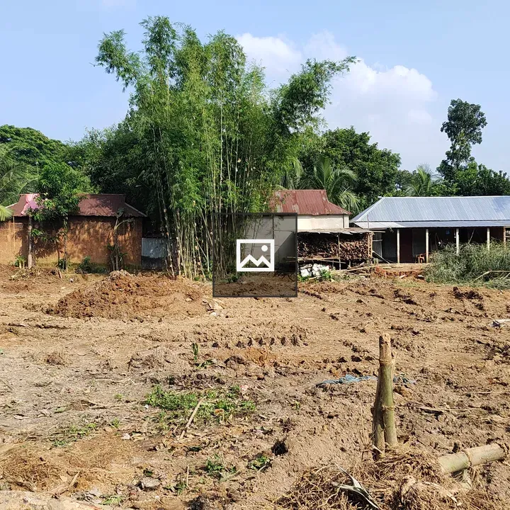 Village House in Open Landscape