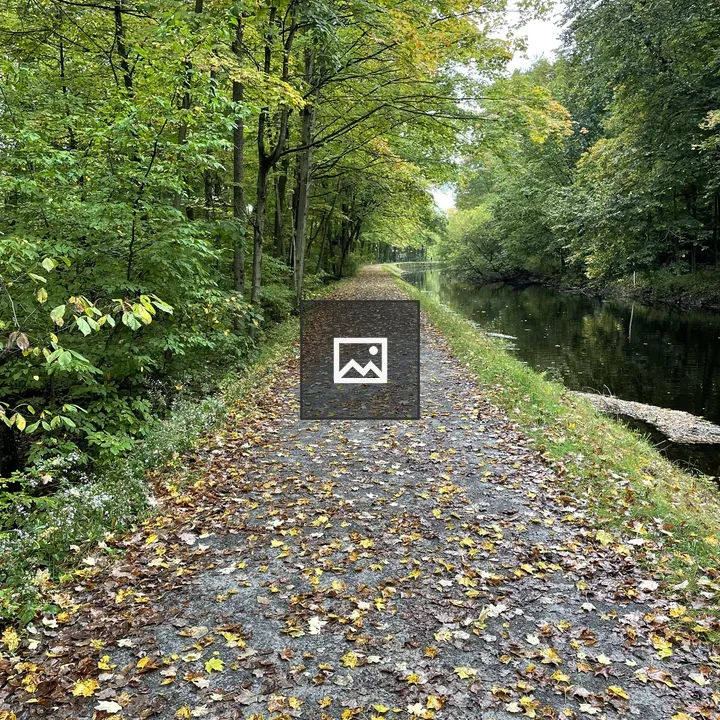 Nature walking path
