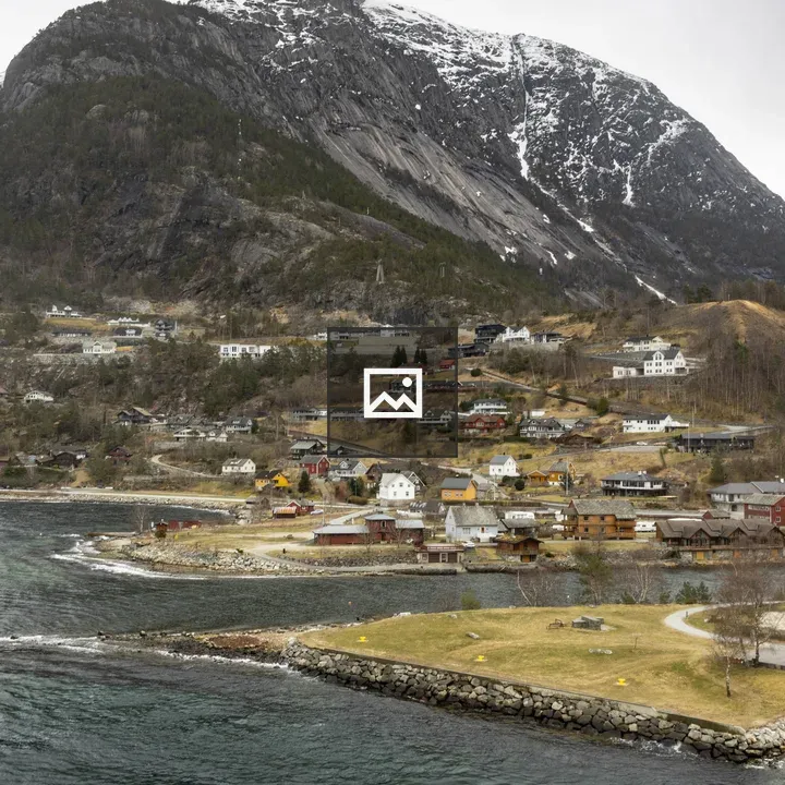 Small village in Norway