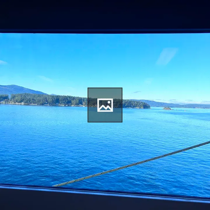 Sea View from Ferry Window