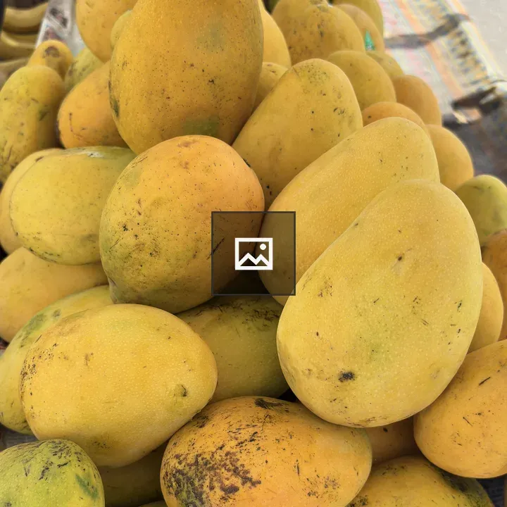 Close-up of Mangoes on Table