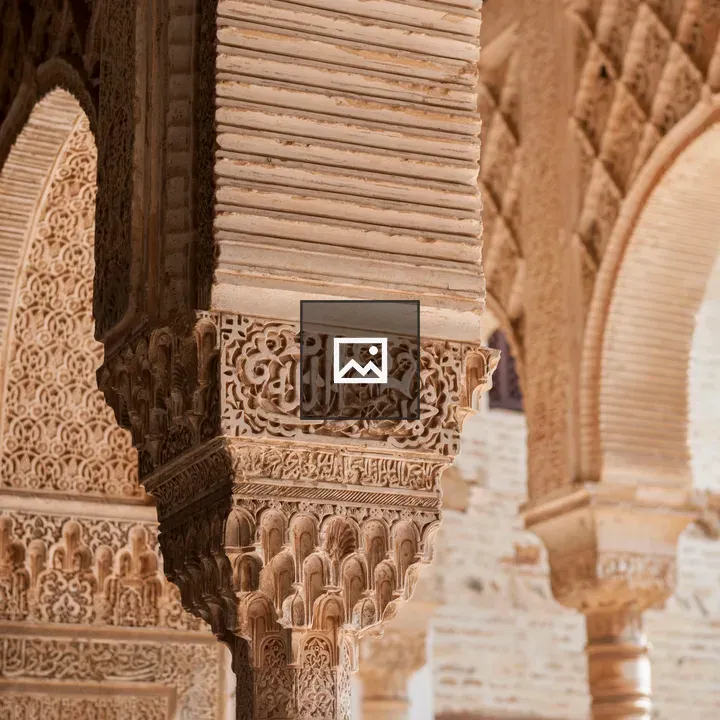 Artistic details of Alhambra