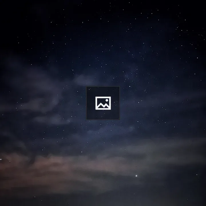 Night sky over Jordan desert