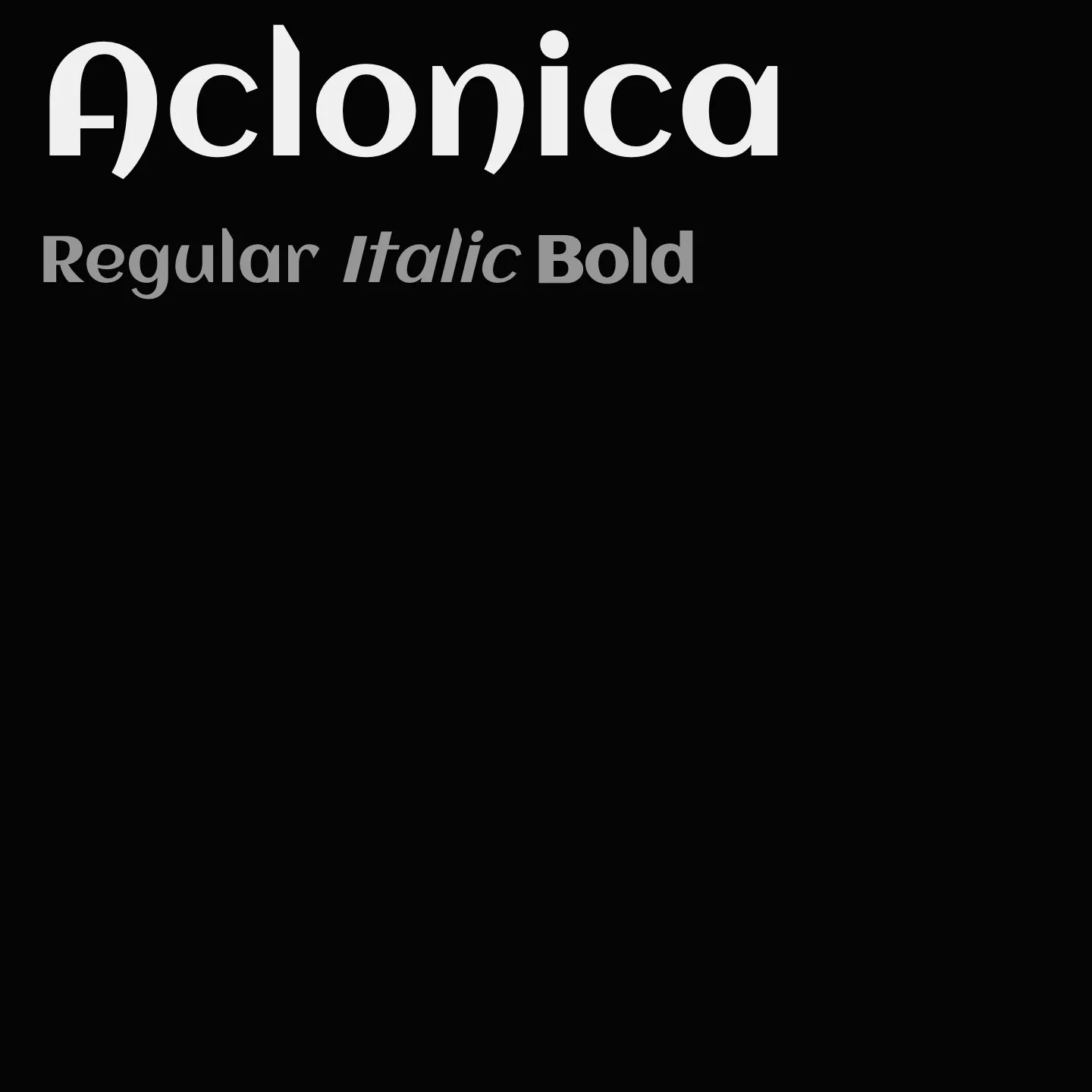 Aclonica