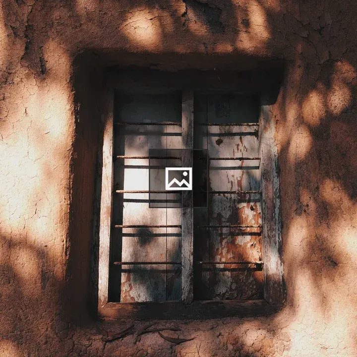 Window with Weathered Look
