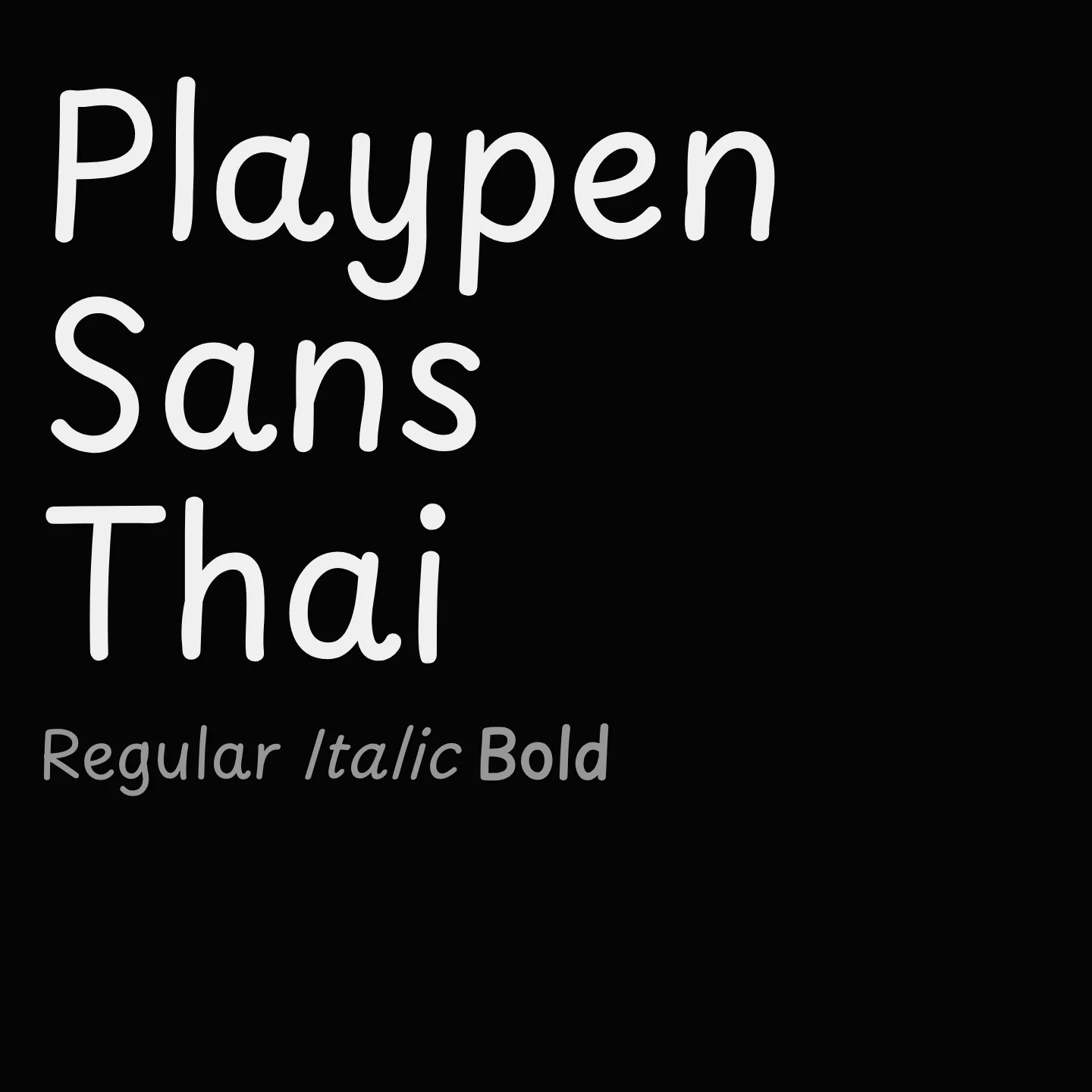 Playpen Sans Thai