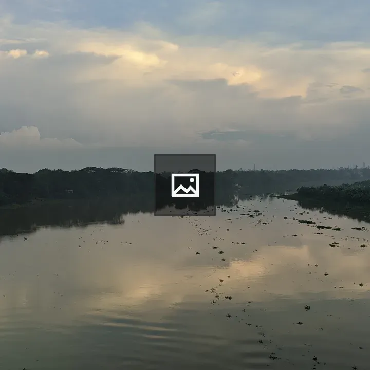 Dusk River Scene