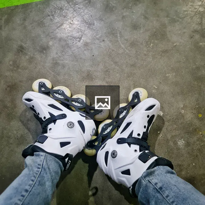 Ready to skate with proper shoes