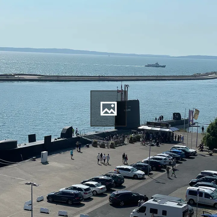 Submarine in Sassnitz Harbor
