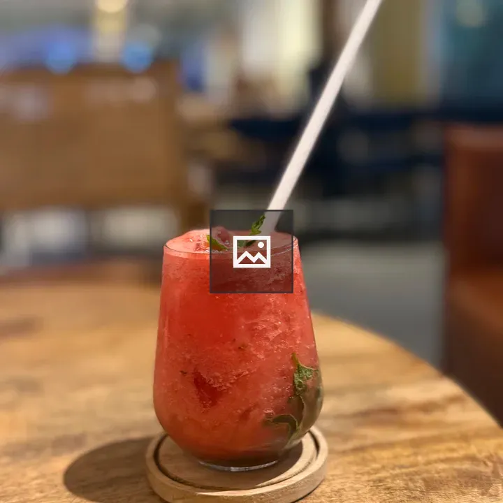 Watermelon drink with mint