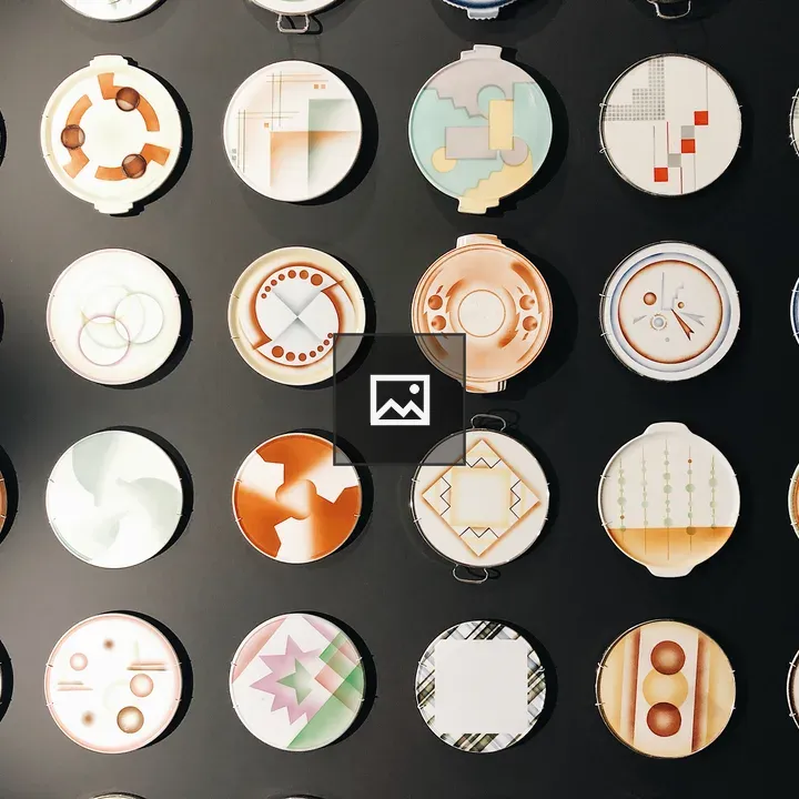 DDR era plates collection