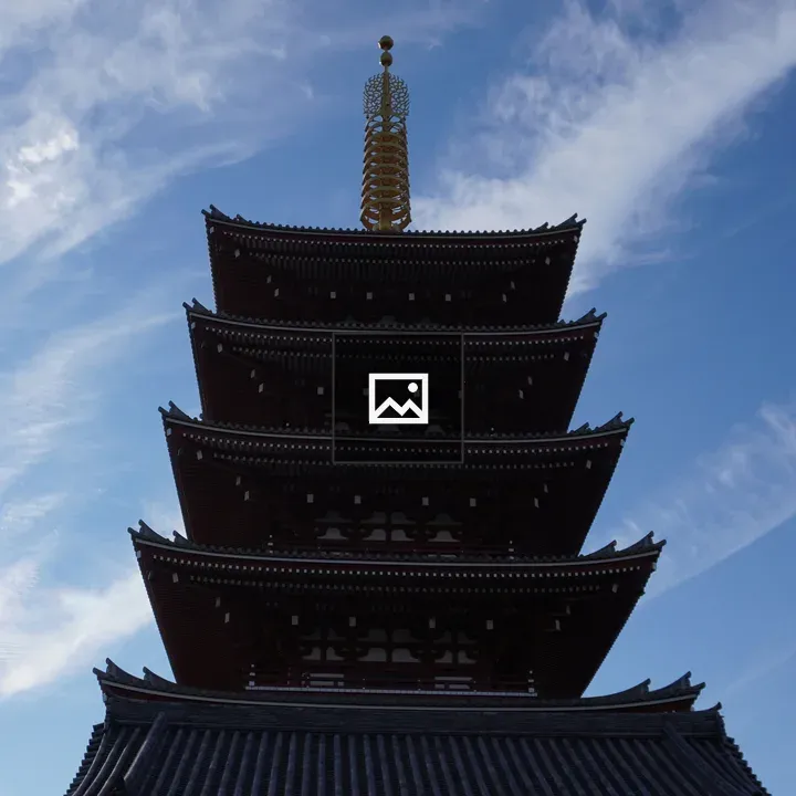 Pagoda in Asakusa, Tokyo