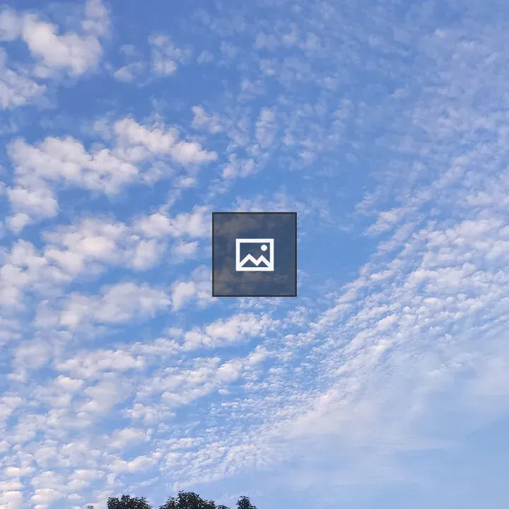 Sky View with Clouds
